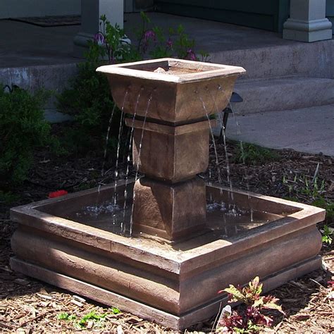 Installation and Maintenance of Square Water Fountains